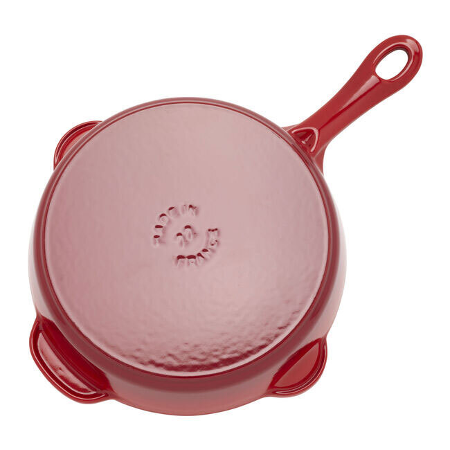 Staub Cast Iron  8.5-inch, Traditional Deep Skillet | Cherry bottom