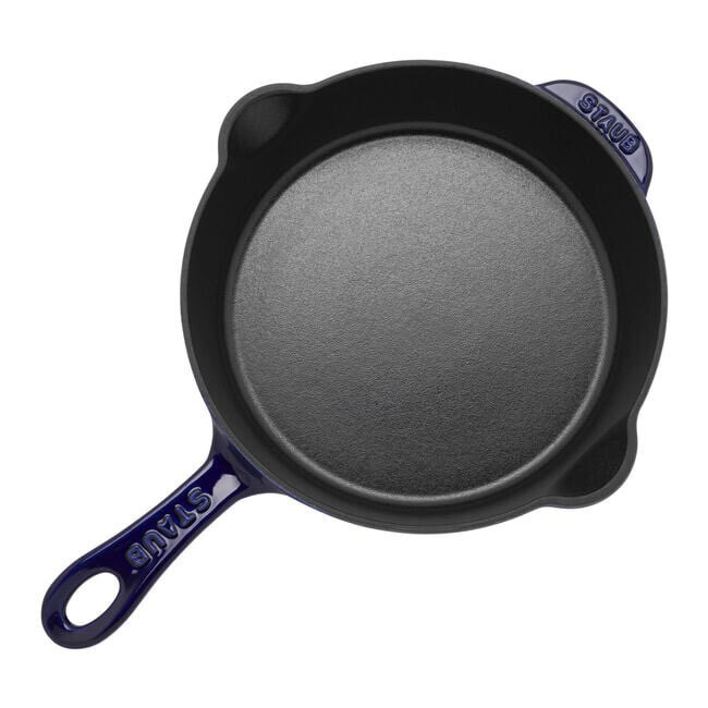 Staub 8.5-inch, Traditional Deep Skillet | Dark Blue