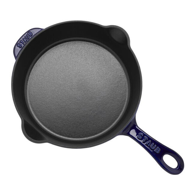 Staub 8.5-inch, Traditional Deep Skillet | Dark Blue