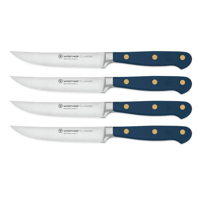 Product Wüsthof Classic 4-Piece Steak Knife Set | Wild Blueberry