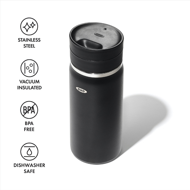 Thermal Mug- 16oz with SimplyClean Lid- OXO White