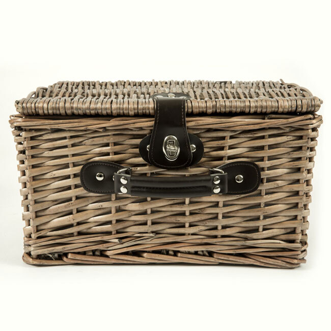 Picnic Time Catalina Picnic Basket | Navy Blue (Dahlia Collection)