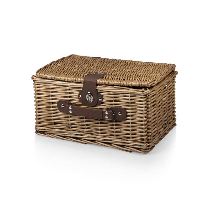 Picnic Time Catalina Picnic Basket | Navy Blue (Dahlia Collection)