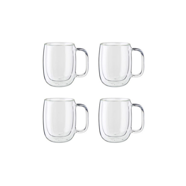ZWILLING Sorrento 2-pc Double-Wall Glass Espresso Cup Set V-1