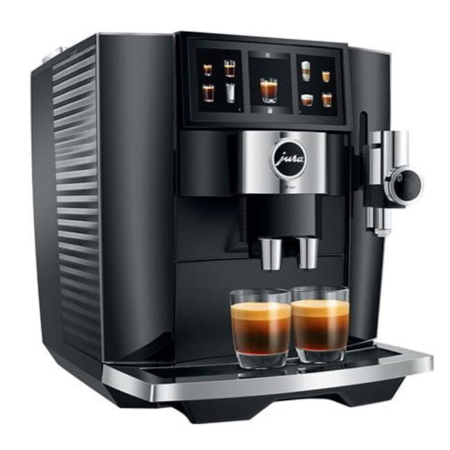 Jura J8 Twin Automatic Coffee Center | Diamond Black