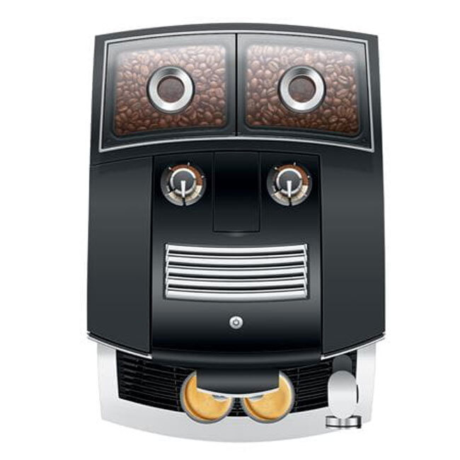 Jura J8 Twin Automatic Coffee Center | Diamond Black