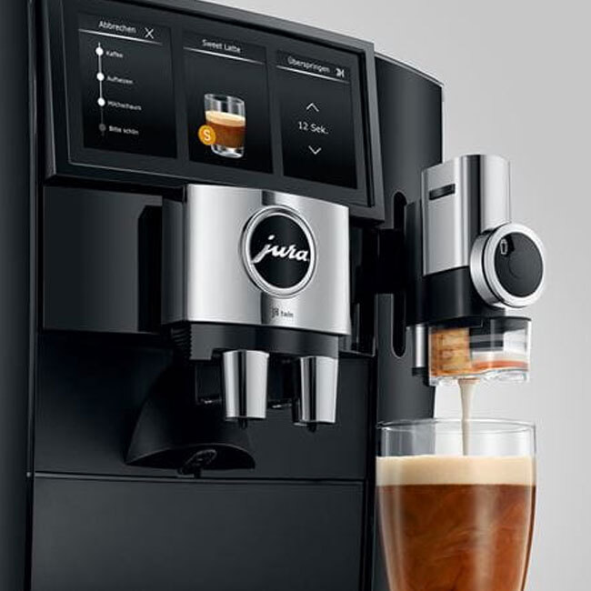 Jura J8 Twin Automatic Coffee Center | Diamond Black