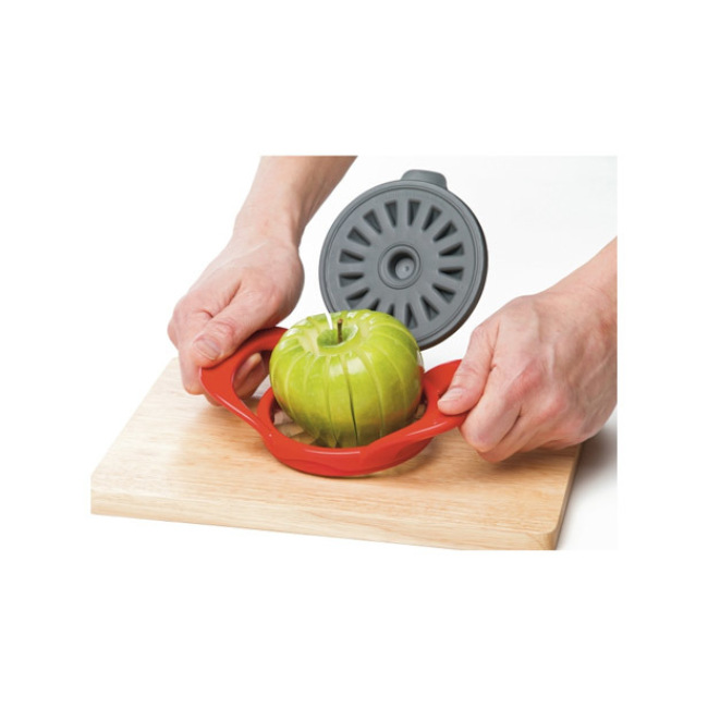 PrepWorks Dishwasher Safe 16-Slice Thin Apple Slicer and Corer, 1
