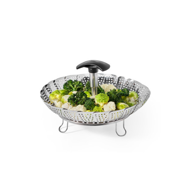 OXO - Stainless Steel Steamer with Extendable Handle