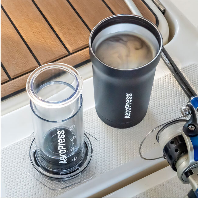 AeroPress Go Plus Travel System | Black