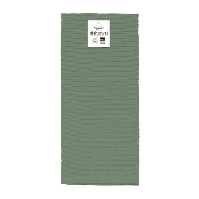 Product Now Designs Elm Green Ripple Dishtowel