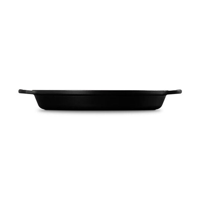 Le Creuset Signature Cast Iron Oval Baker | 3 Qt. - side - Licorice