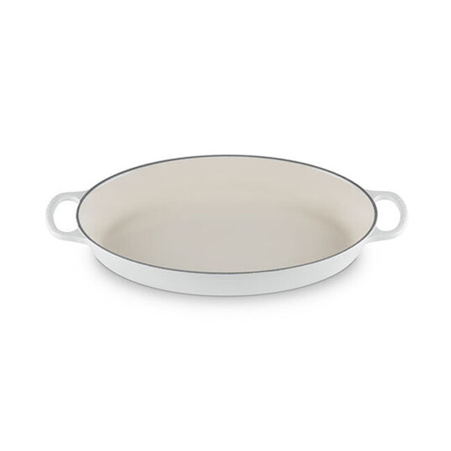 Le Creuset Signature Cast Iron Oval Baker | 3 Qt. - White