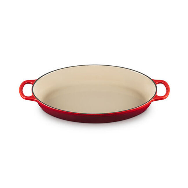 Le Creuset Signature Cast Iron Oval Baker | 3 Qt. - Cerise Red