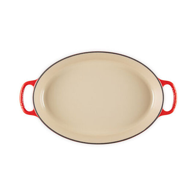 Le Creuset Signature Cast Iron Oval Baker | 3 Qt. - Cerise