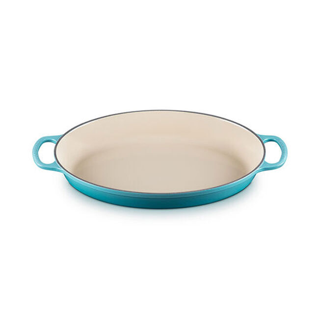 Le Creuset Signature Cast Iron Oval Baker | 3 Qt. - Caribbean