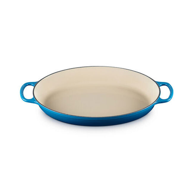 Product Le Creuset Signature Cast Iron Oval Baker | 3 Qt.. - Marseille Blue