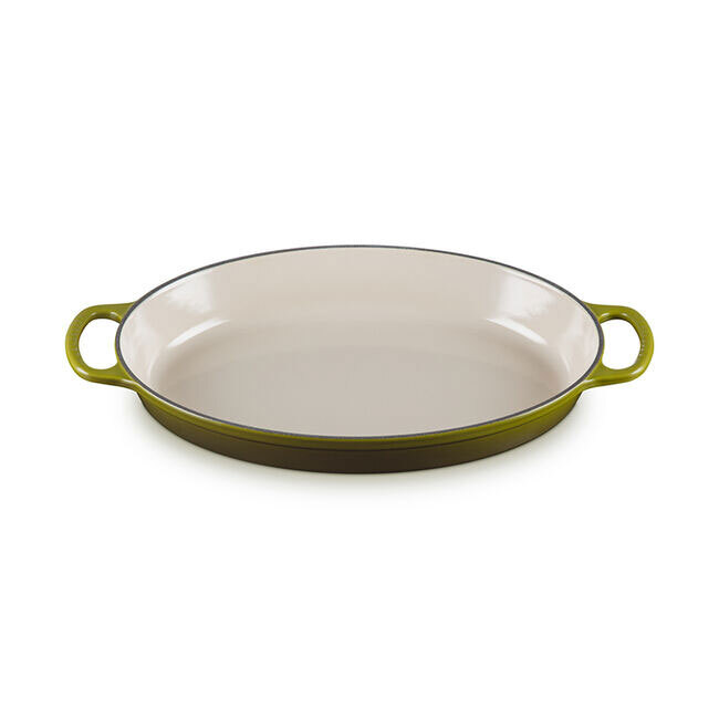 Product Le Creuset Signature Cast Iron Oval Baker | 3 Qt. | Olive