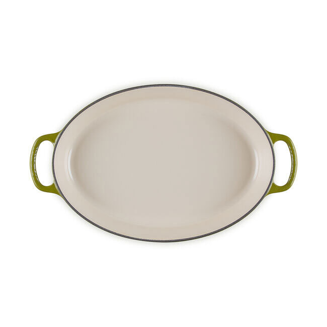 Le Creuset Signature Cast Iron Oval Baker | 3 Qt. | Olive