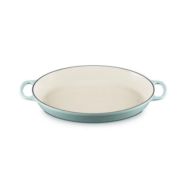 Le Creuset Signature Cast Iron Oval Baker | 3 Qt. - Sea Salt