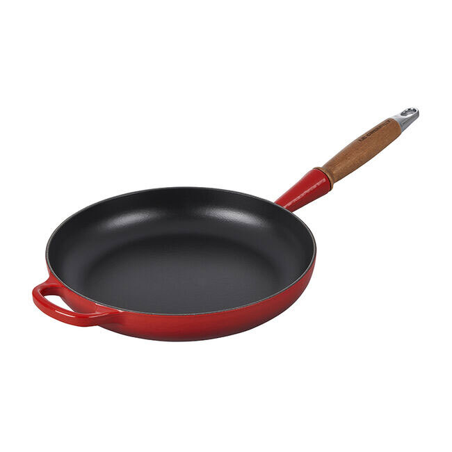 Product Le Creuset Alpine Wood Handle Fry Pan - Cerise