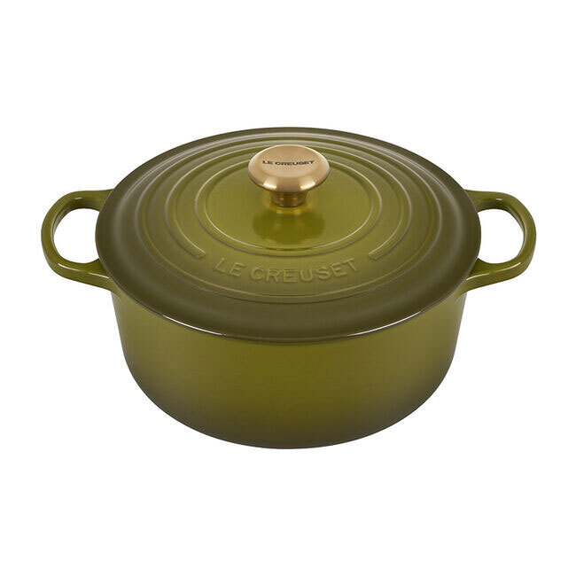 Le Creuset Signature 5.5 Qt Round Dutch Oven | Olive