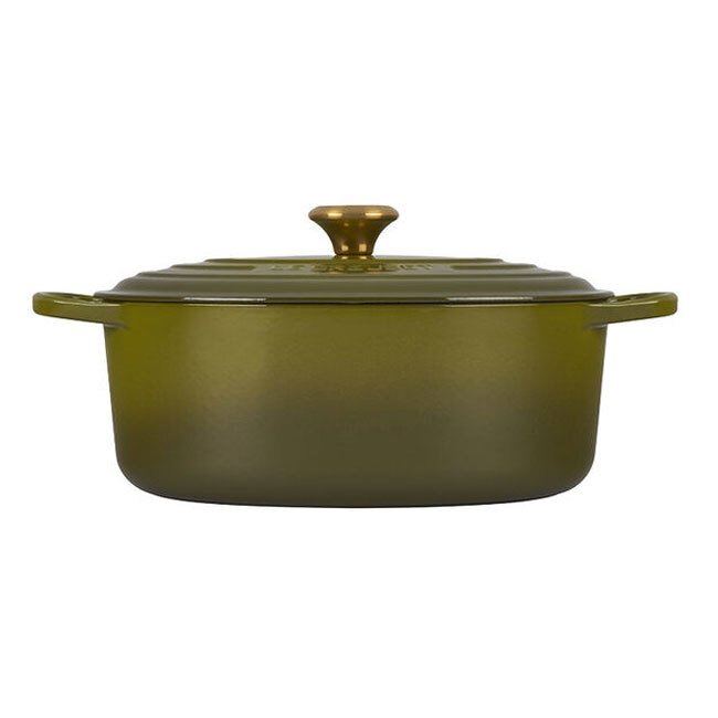 Le Creuset Signature 6.75 Qt Oval Dutch Oven | Olive