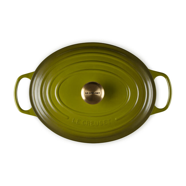 Le Creuset Signature 6.75 Qt Oval Dutch Oven | Olive