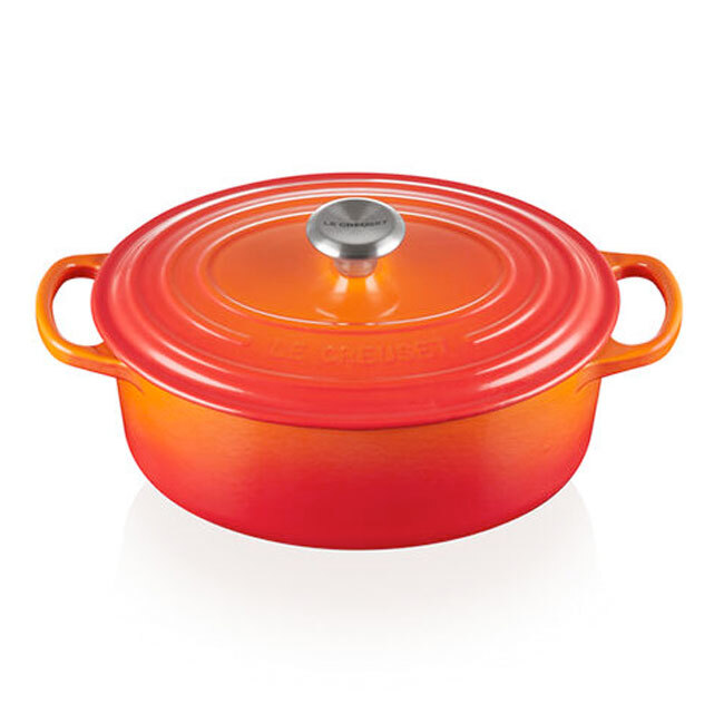 Le Creuset Signature 8 Qt. Oval Dutch Oven - Flame