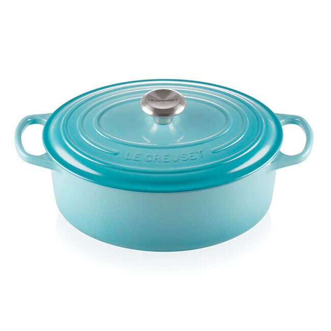 Le Creuset Signature 8 Qt. Oval Dutch Oven - Caribbean