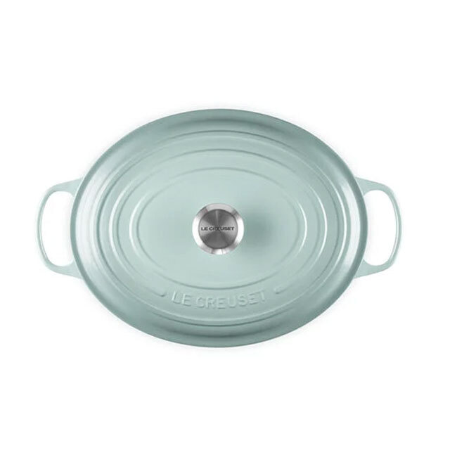 Le Creuset Signature 8 Qt. Oval Dutch Oven - Sea Salt