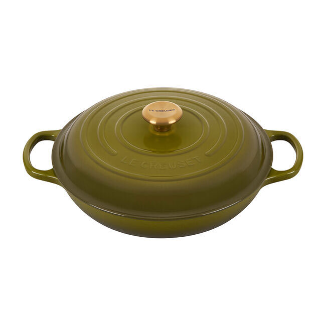 Le Creuset Signature 3.5 Qt. Braiser | Olive