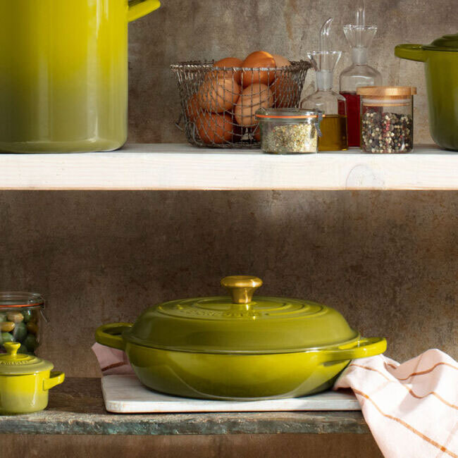 Le Creuset Signature 3.5 Qt. Braiser | Olive