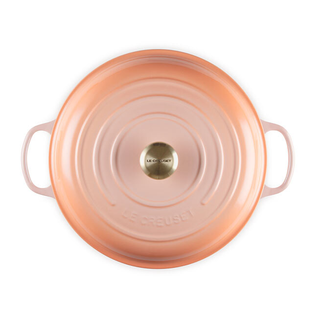 Le Creuset Signature 3.5 Qt. Braiser | Pêche w/lid