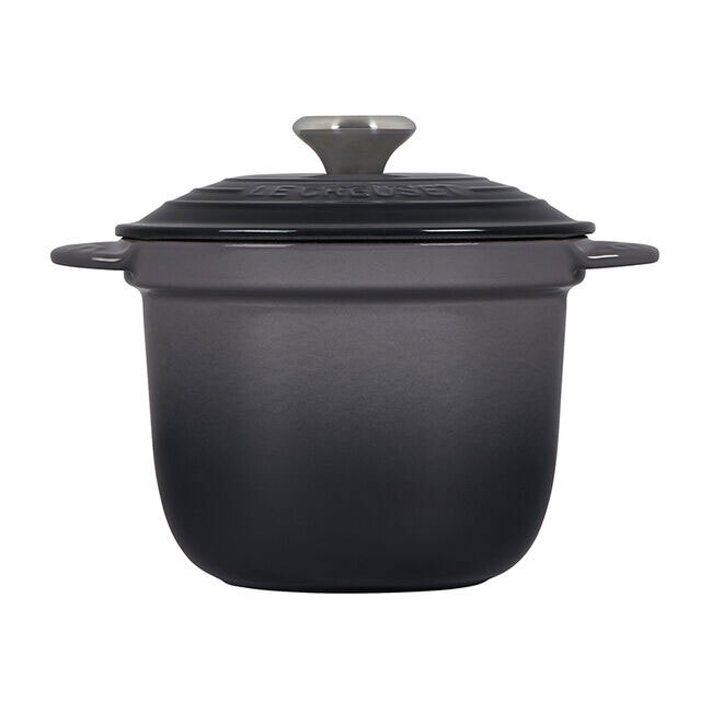 Le Creuset Enameled Cast Iron Rice Pot | Oyster - side