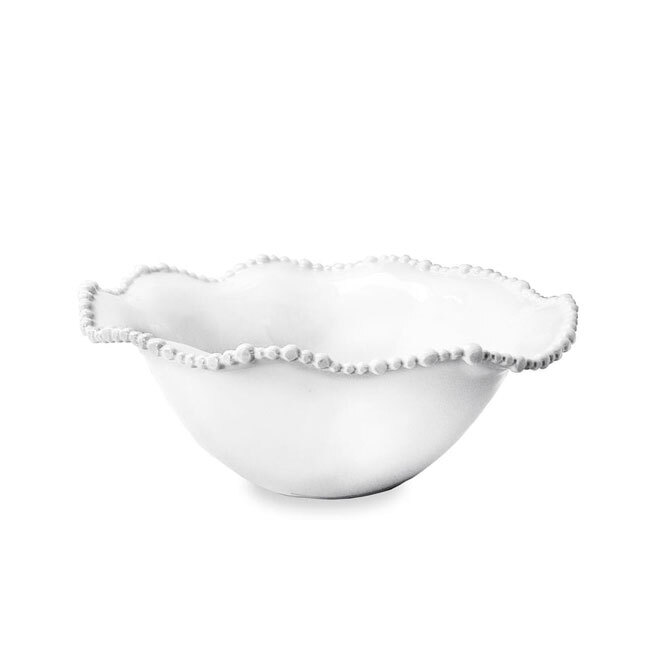 Beatriz Ball VIDA Alegria Melamine Medium Bowl | White