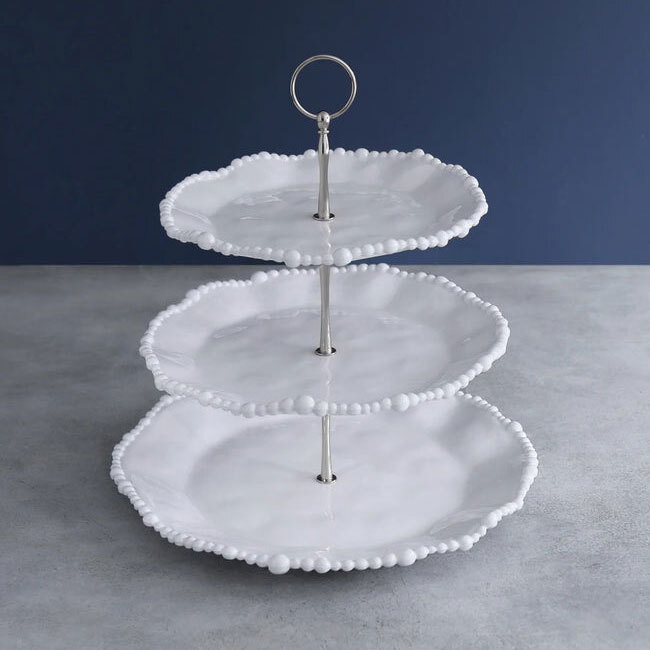 Product Beatriz Ball VIDA Alegria Triple Tiered Server | White