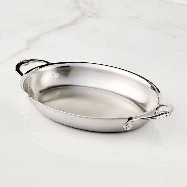 Product Hestan Provisions OvenBond® Medium Clad Oval Au Gratin