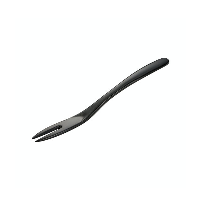 Gourmac Melamine Mini Fork | 7.75” - black