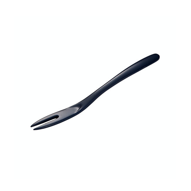 Gourmac Melamine Mini Fork | 7.75” - cobalt blue