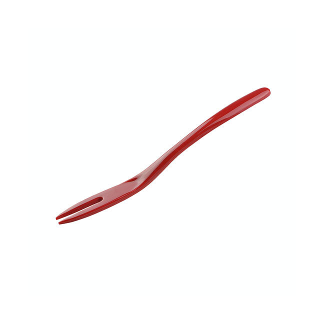 Product Gourmac Melamine Mini Fork | 7.75” - red