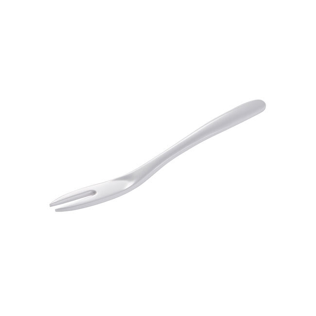 Gourmac Melamine Mini Fork | 7.75” - white