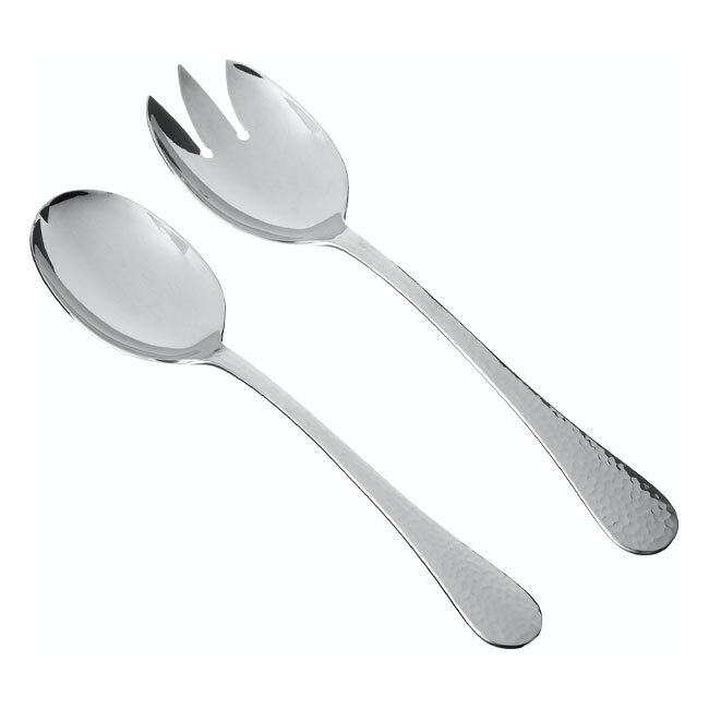 Ginkgo Lafayette Stainless Steel 2-Piece Salad Set