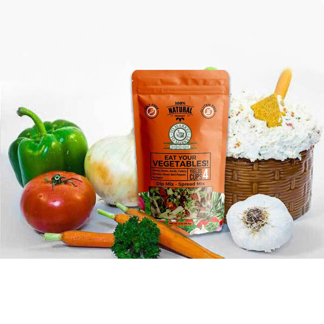 Eat Your Vegetables Dip Seasoning with vegetables