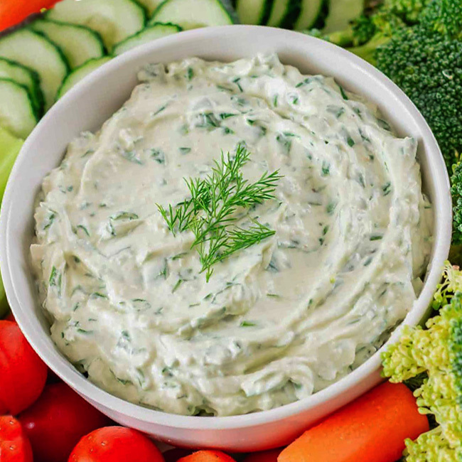 Speaking of Spinach Dip in a bowl