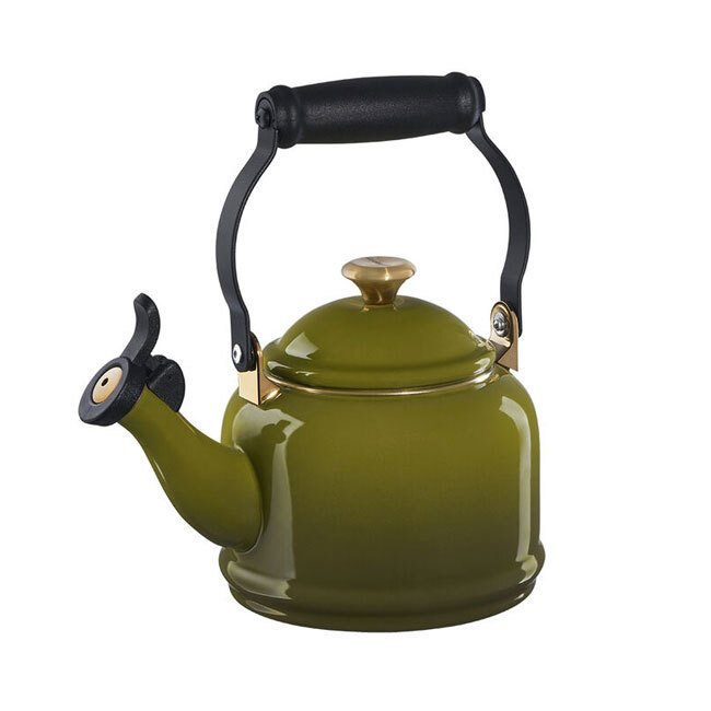 Product Le Creuset Demi Whistling Teakettle | Olive