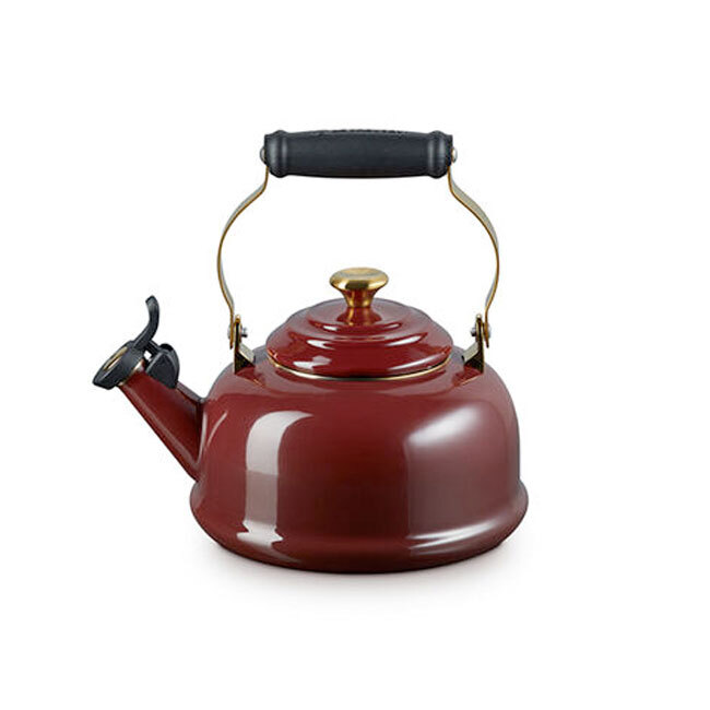 Product Le Creuset Classic Whistling Teakettle w/ Gold Knob | Rhône