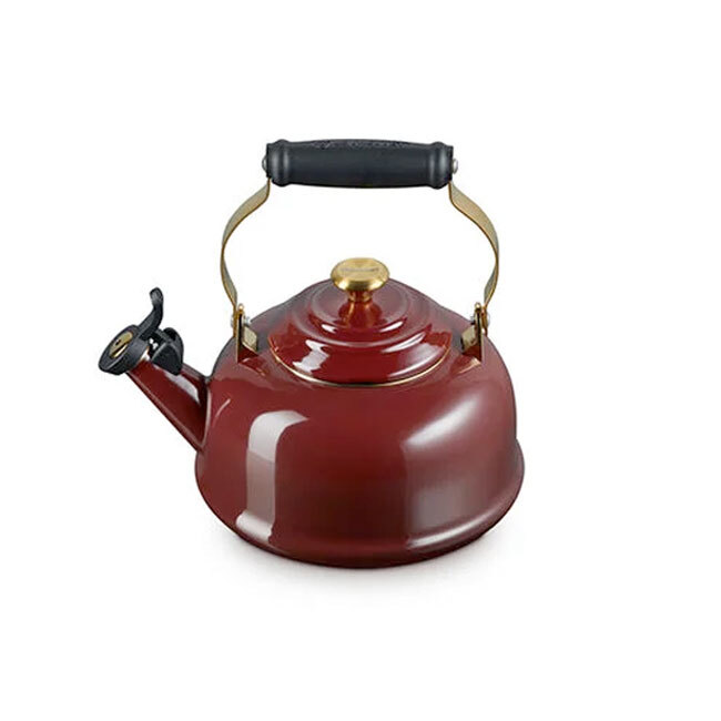 Le Creuset Classic Whistling Teakettle w/ Gold Knob | Rhône