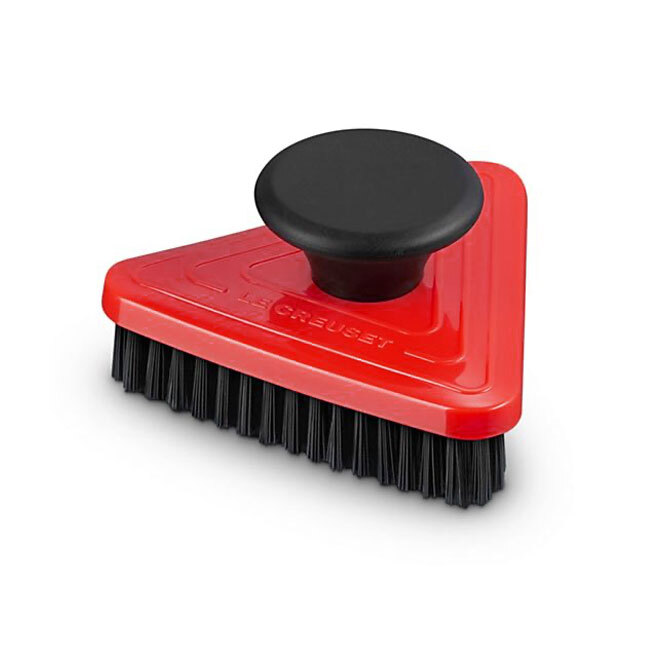 Product Le Creuset Triangle Nylon Grill Pan Brush | Cerise Red