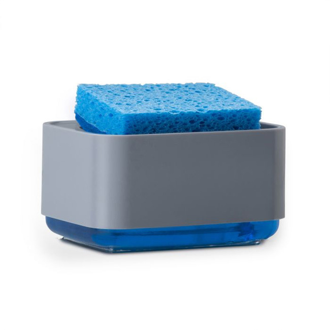 Product HIC Kitchen | Soap Dispensing Sponge Holder with Sponge